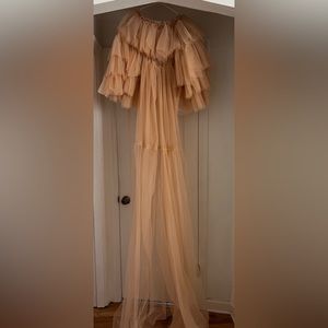 Tulle Maternity Photo Shoot Gown